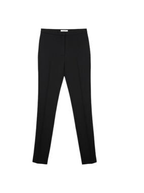 Milly Classic Black Straight Leg Dress Pants Trousers Work Career Size 2 EUC